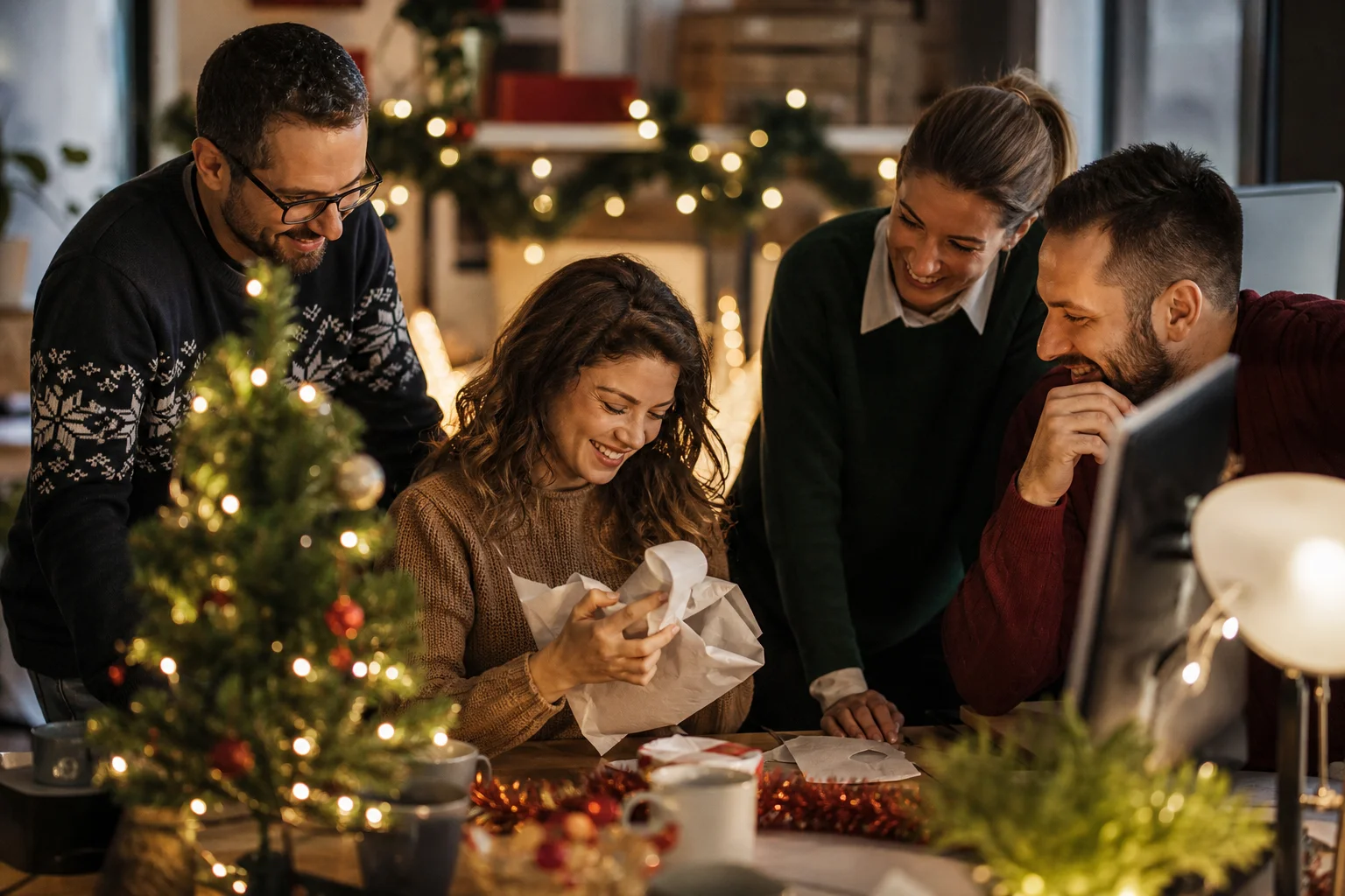 Idées cadeaux de Noël pour collègue en 2026 : inspirations originales et petits prix